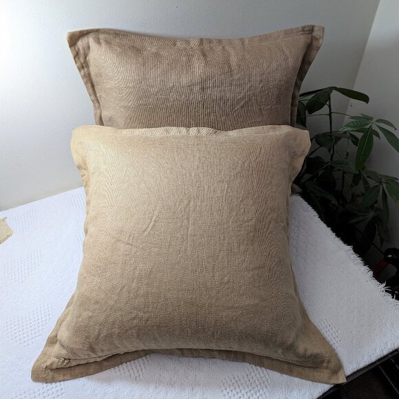 Pottery Barn Belgian Linen Dual Color Pillow-Per Pillow - Picture 10 of 12